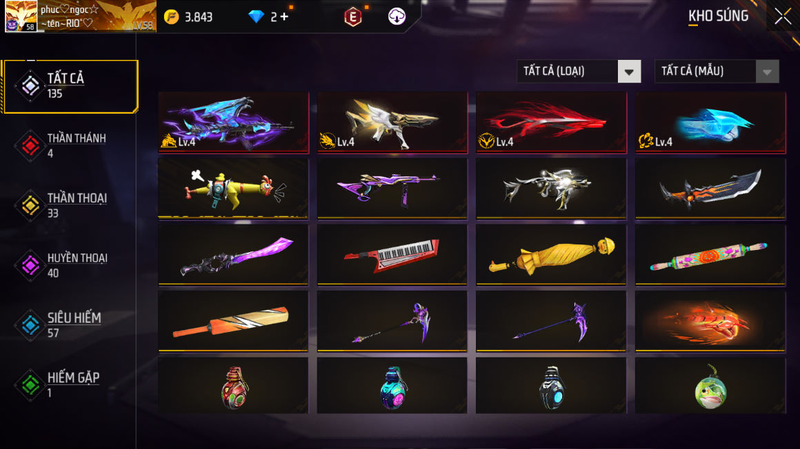 Bán Acc FreeFire Giá Rẻ