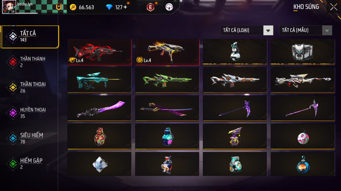 Bán Acc FreeFire Giá Rẻ