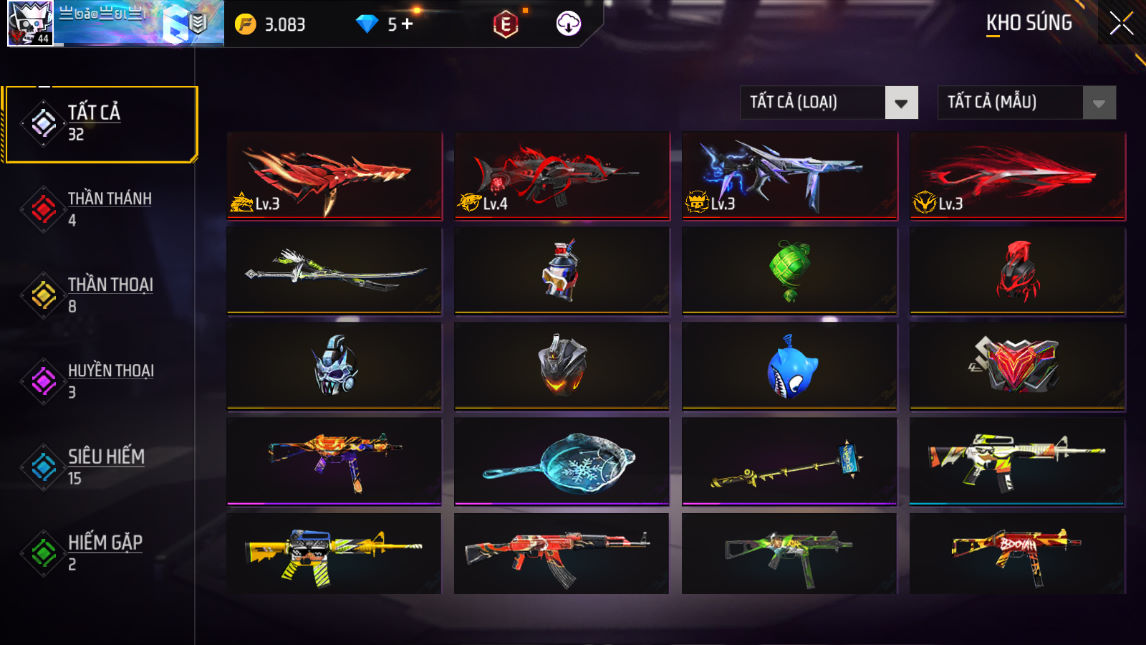 Bán Acc FreeFire Giá Rẻ