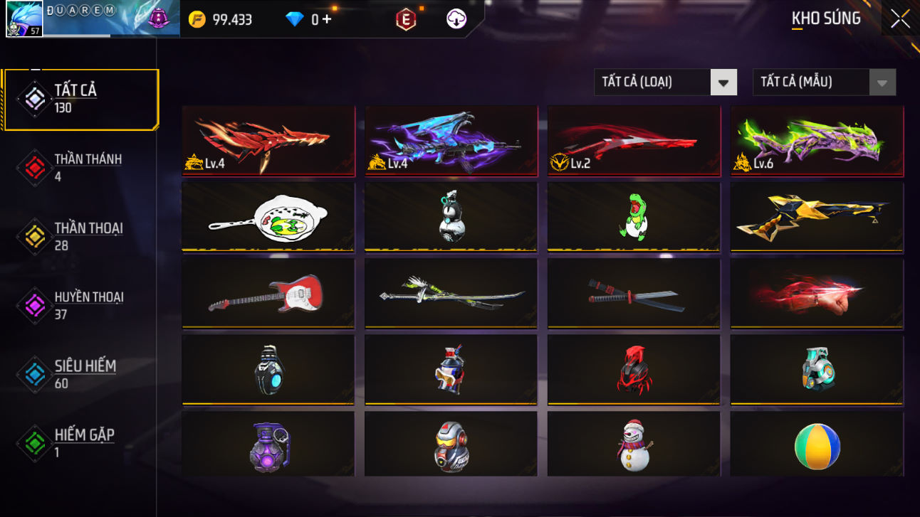 Bán Acc FreeFire Giá Rẻ