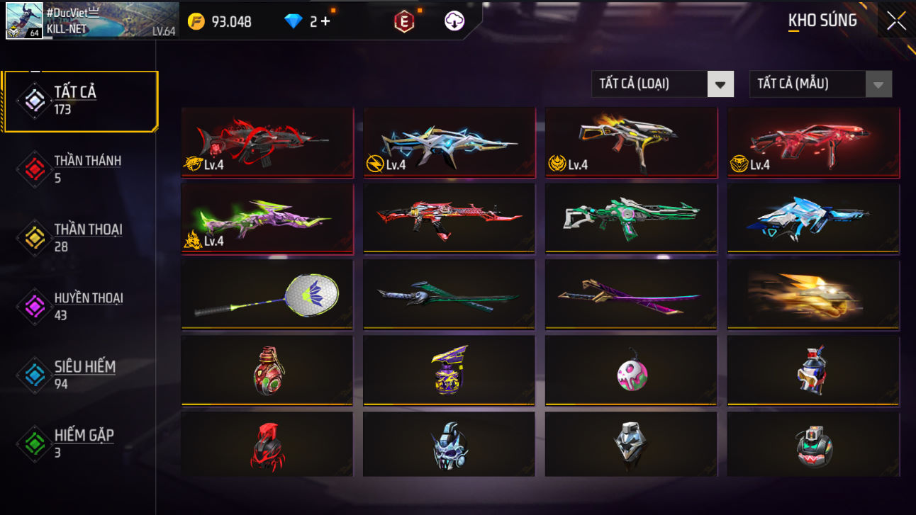 Bán Acc FreeFire Giá Rẻ